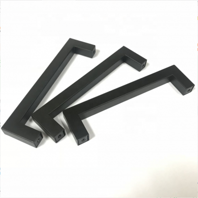 Black Stainless Steel Cabinet Hardware Furniture Office Cupboard Drawer 96mm Pull Handle