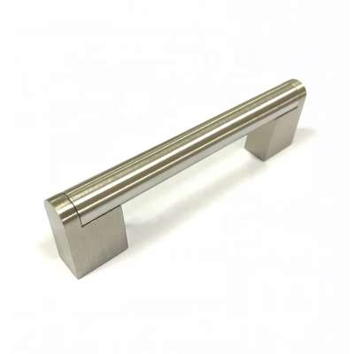 Furniture Hardware SS Handles Stainless Steel 201 & 304 Grade Bar Shape 96mm 160mm Kitchen Cupboard Cabinet Door Handle